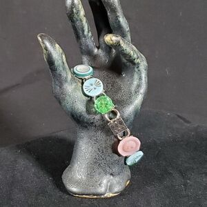 Vintage Button Bracelet